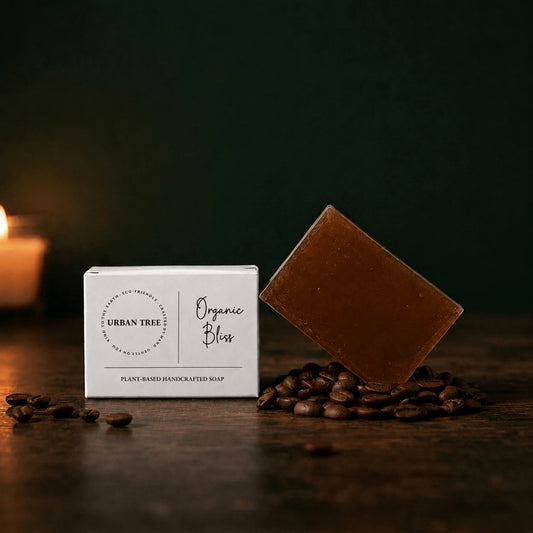 Urban Tree Coffee Soap, natural exfoliating soap for smooth refreshed skin and daily cleansing in Pakistan