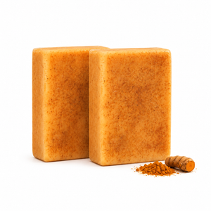 Two Turmeric Kojic Acid soap bars