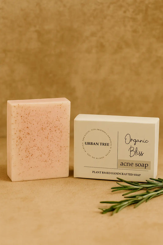 Urban Tree Acne Soap – Clears breakouts, reduces redness, and gently exfoliates acne-prone skin with natural ingredients

