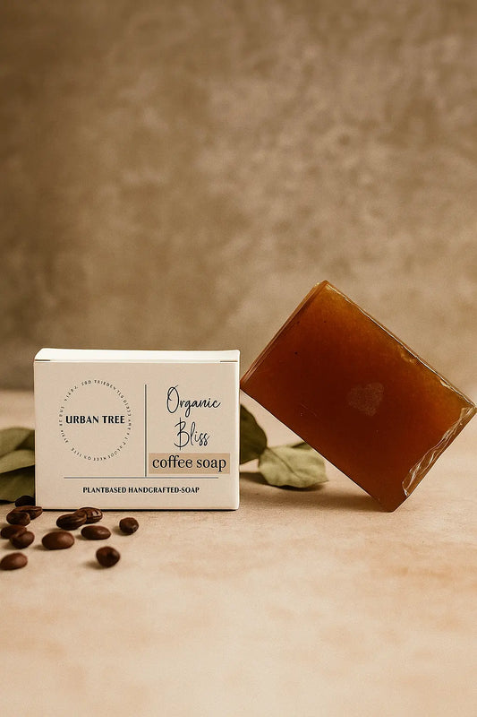 Urban Tree Coffee Soap – Organic Exfoliating Bar for Glowing, Smooth, and Even Skin