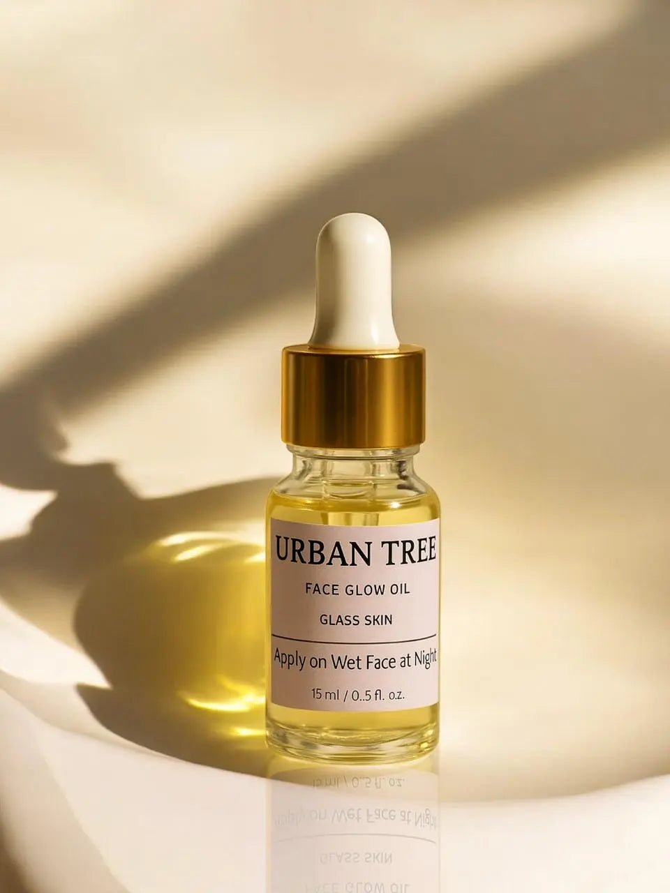 Urban Tree Face Glow Oil – Glass Skin Face Oil for Brightening and Hydration